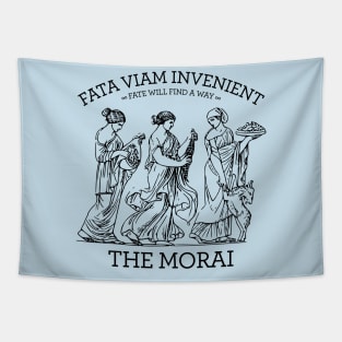 The Morai greek mythology bookish Tapestry