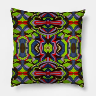 Alien Caves Pillow