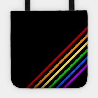 Rainbow Stripes Tote