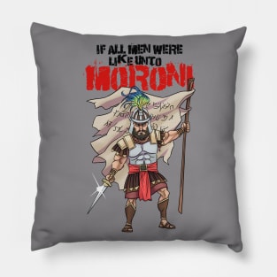 Like Unto Moroni Pillow