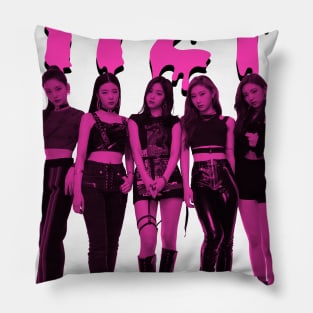 ITZY Pink Pillow