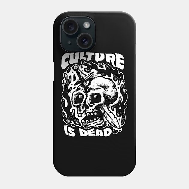 Rebel Culture Skull Phone Case by Life2LiveDesign