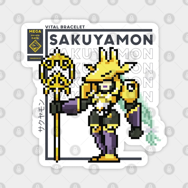 digimon vb sakuyamon Magnet by DeeMON