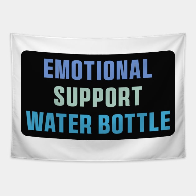 Emotional Support Water Bottle Please Do Not Pet Tapestry by QuortaDira