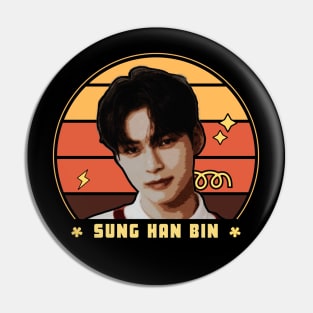 Retro Sung Han Bin ZEROBASEONE Pin