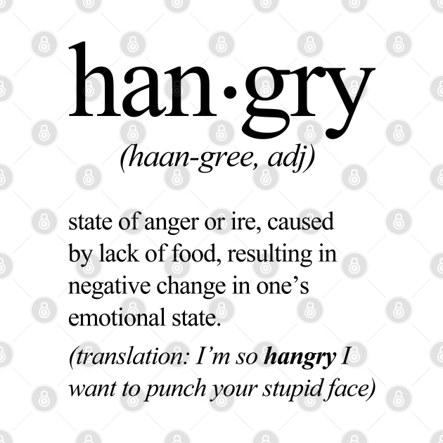 Get Hangry in the Dictionary Hangry Mug TeePublic
