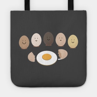 Egg bleed the same color Tote