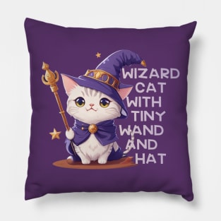 wizard cat Pillow