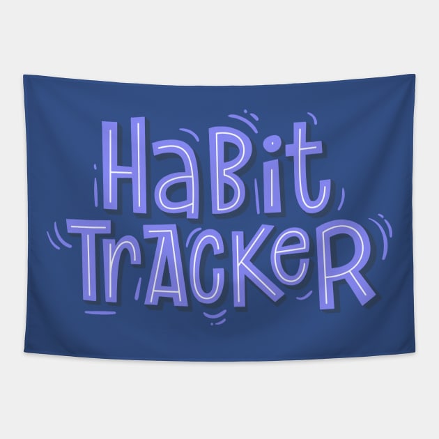 habit tracker 3 Tapestry by Hunters shop