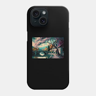 Serene Mountain Vista Phone Case