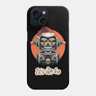 Christmas robot Phone Case