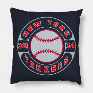 Yankees Baseball Pillow