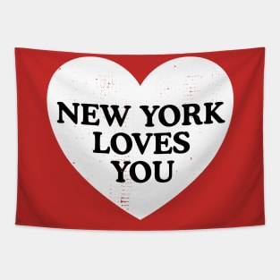 New York Loves You Tapestry