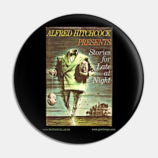 ALFRED HITCHCOCK –– STORIES FOR LATE AT NIGHT by Various Authors Pin