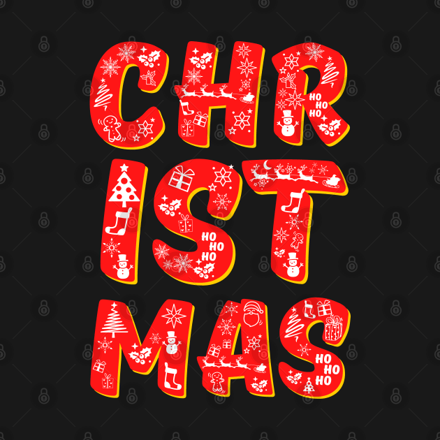 It's Christmas - Festive Christmas design by Ashley-Bee