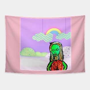 Mona Greena Cupcake Tapestry