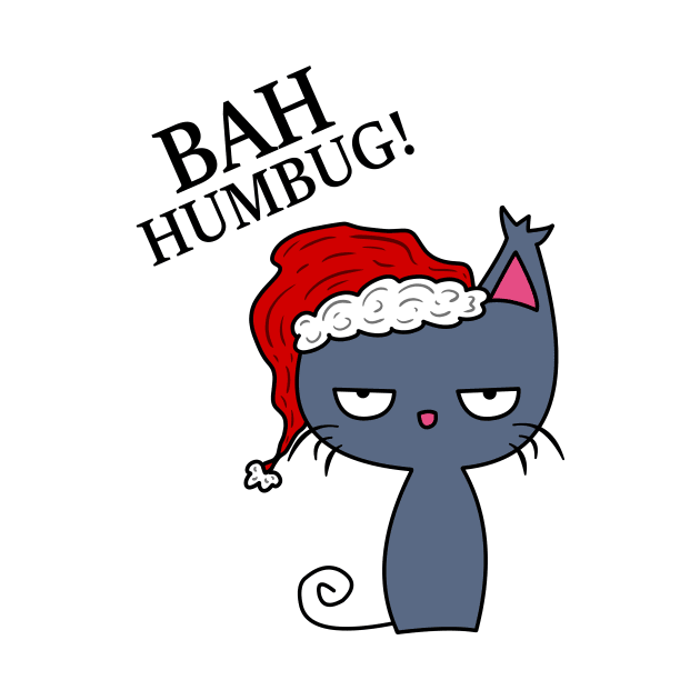 "Bah Humbug" Cat by mm92