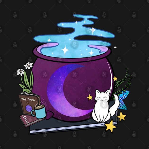 Magical Cauldron by Mystical Moon Goddess