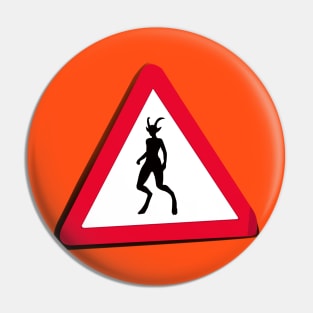 Satyr Crossing Pin