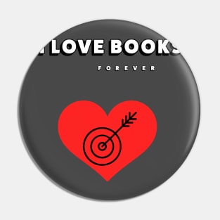 I love books Pin