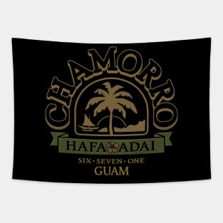 Chamorro GUAM 671 Hafa Adai Beach | Islander Pride Tapestry