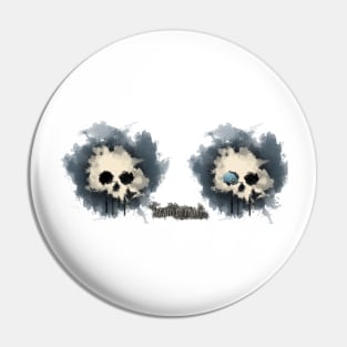 Death by Proxy Skull Pin