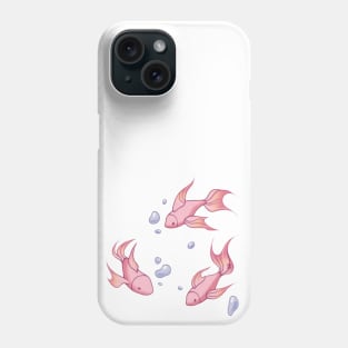 Pink fish Phone Case