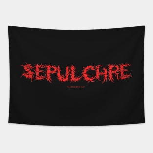 Sepultura Parody Sepulchre Matthew 23:27 Metal Punk Tapestry