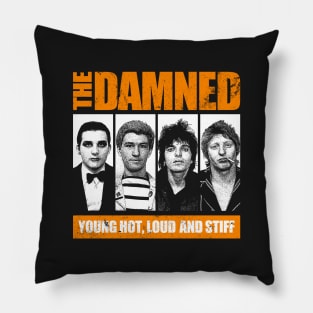 The Damned - 70s Punk Fanmade Pillow