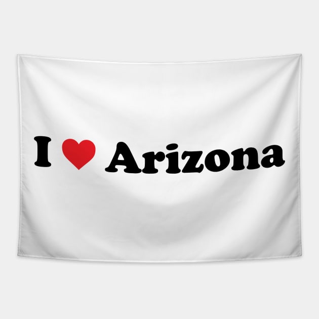 I Love Arizona Tapestry by Novel_Designs