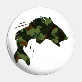 Camo Carp Pin