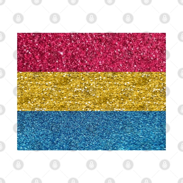 Pansexual Glitter Flag by ButterfliesT