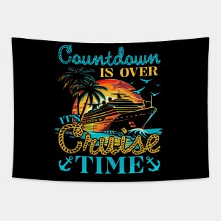 Countdown Is Over It's Cruise Time Tapestry