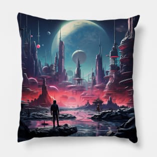 Sci-fi World Pillow