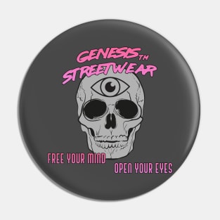 Genesis Streetwear - Free your mind Pin