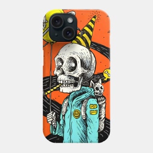 Happy skull Phone Case
