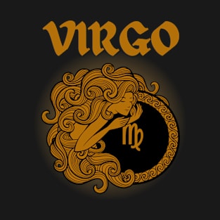 Virgo Maiden Gothic Style T-Shirt