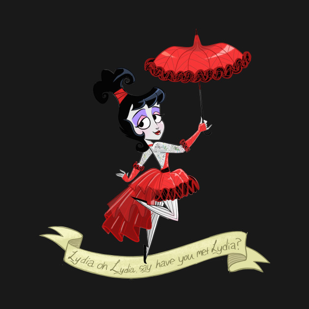 Discover Lydia The Tattooed Lady - Lydia Deetz - T-Shirt