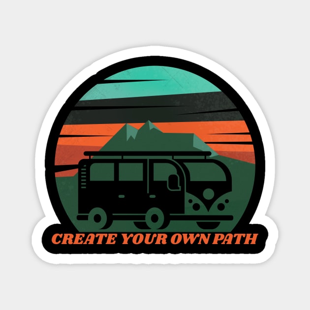 Create Your Own Path Magnet by JonTee