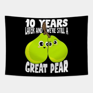 10 Years Later And We're Still A Great Pear Tapestry