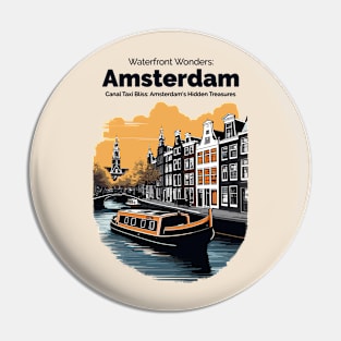 Explore Amsterdam by boat Pin