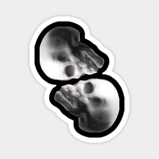 As above, so below (Skulls) Magnet