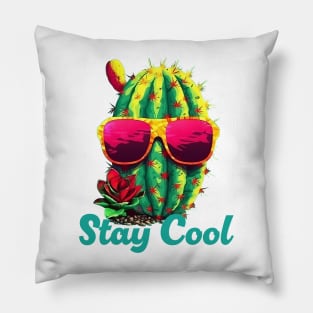 Stay Cool Cactus Pillow