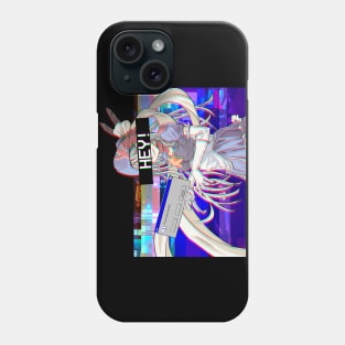 Anime Vaporwave Aesthetic Glitch Effect Phone Case