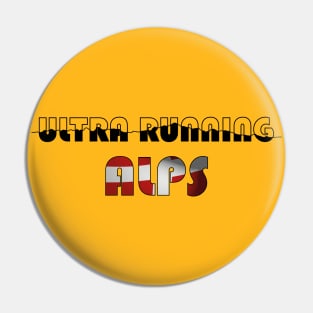 Ultra running Alps Pin