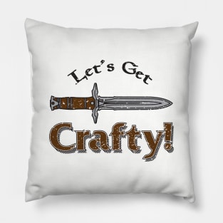 Let's Get Crafty Pillow