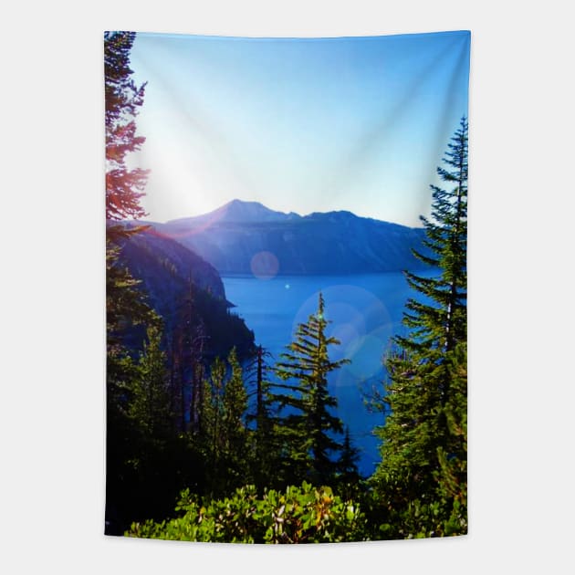 Mountain View Tapestry by Astrablink7