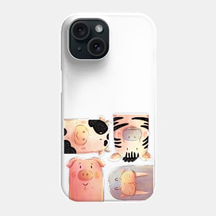 Funny Animals cartoon Phone Case