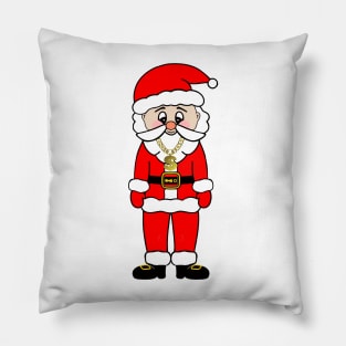 HIP Hop Funny Santa Clause Pillow