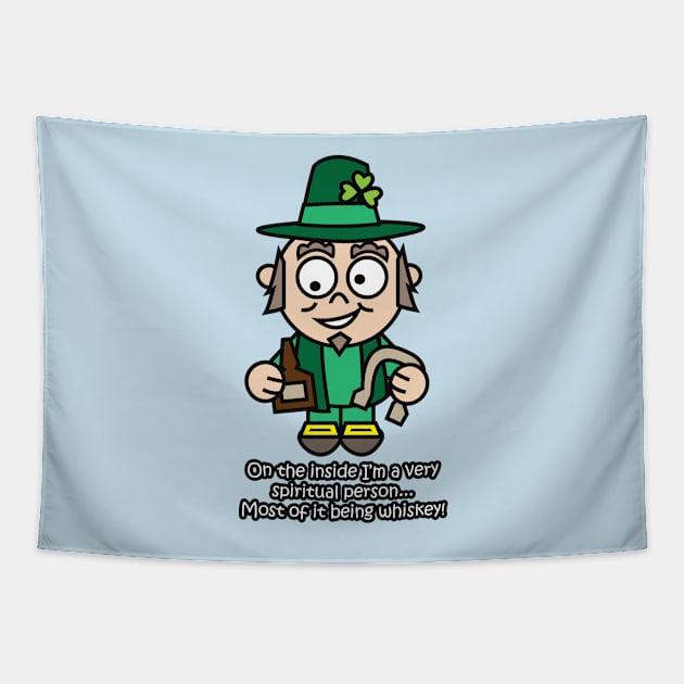 Irish Leprechaun Tapestry by nei1b